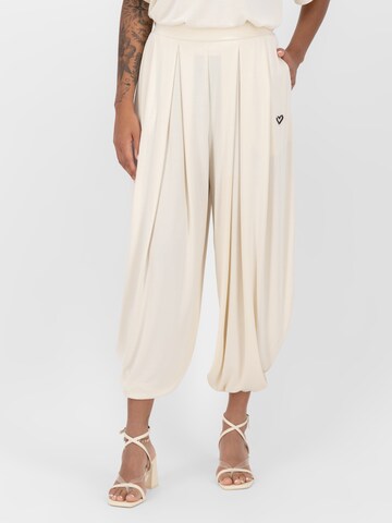 Alife and Kickin Loose fit Harem trousers 'NadetteAK' in Beige: front