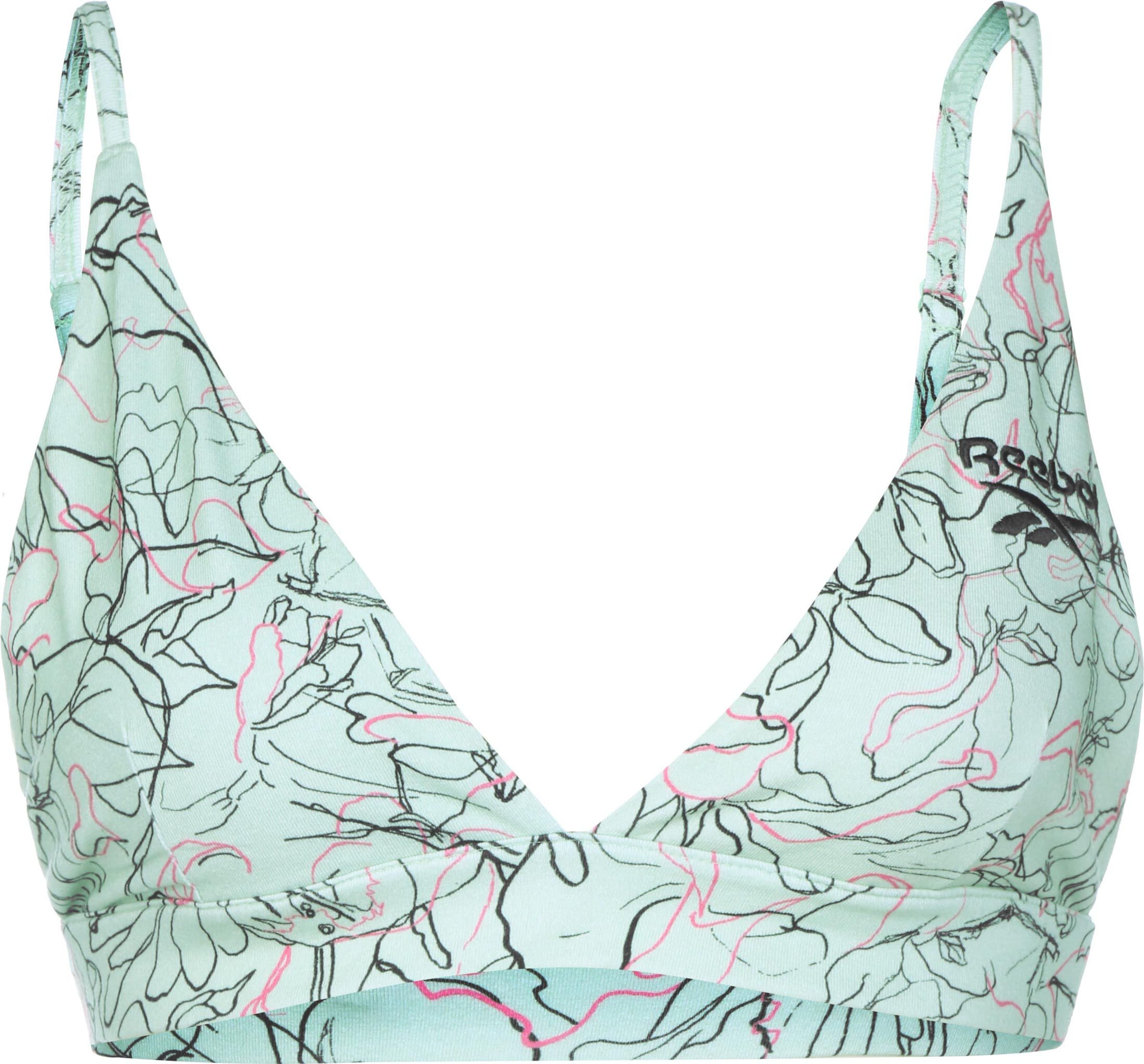 Triangle Soutien-gorge Reebok en gris : devant