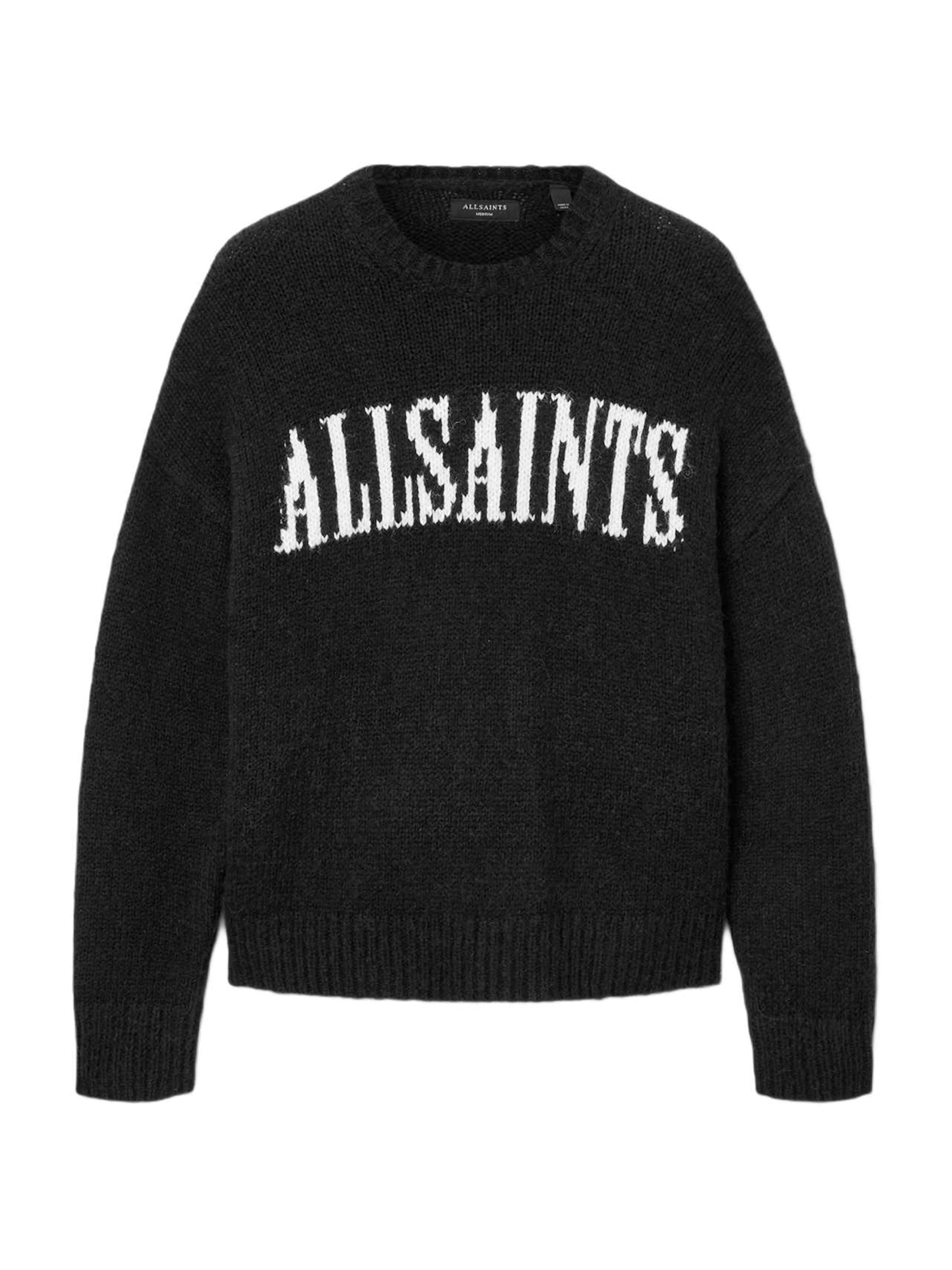 Pullover 'STOKES' di AllSaints in nero: frontale