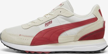 Baskets basses 'Road Rider' PUMA en beige : devant