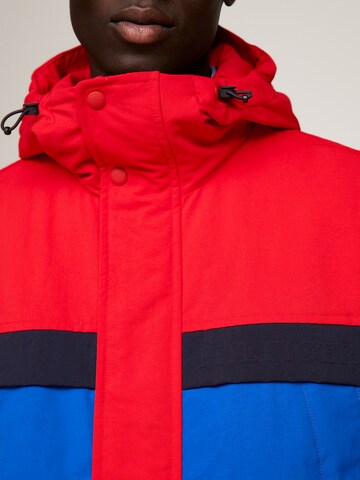 TOMMY HILFIGER Performance Jacket 'Portland' in Red