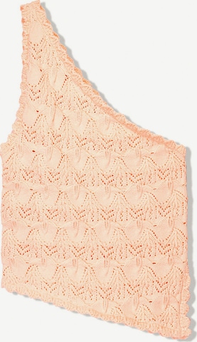 Bershka Neuletoppi värissä oranssi: etupuoli