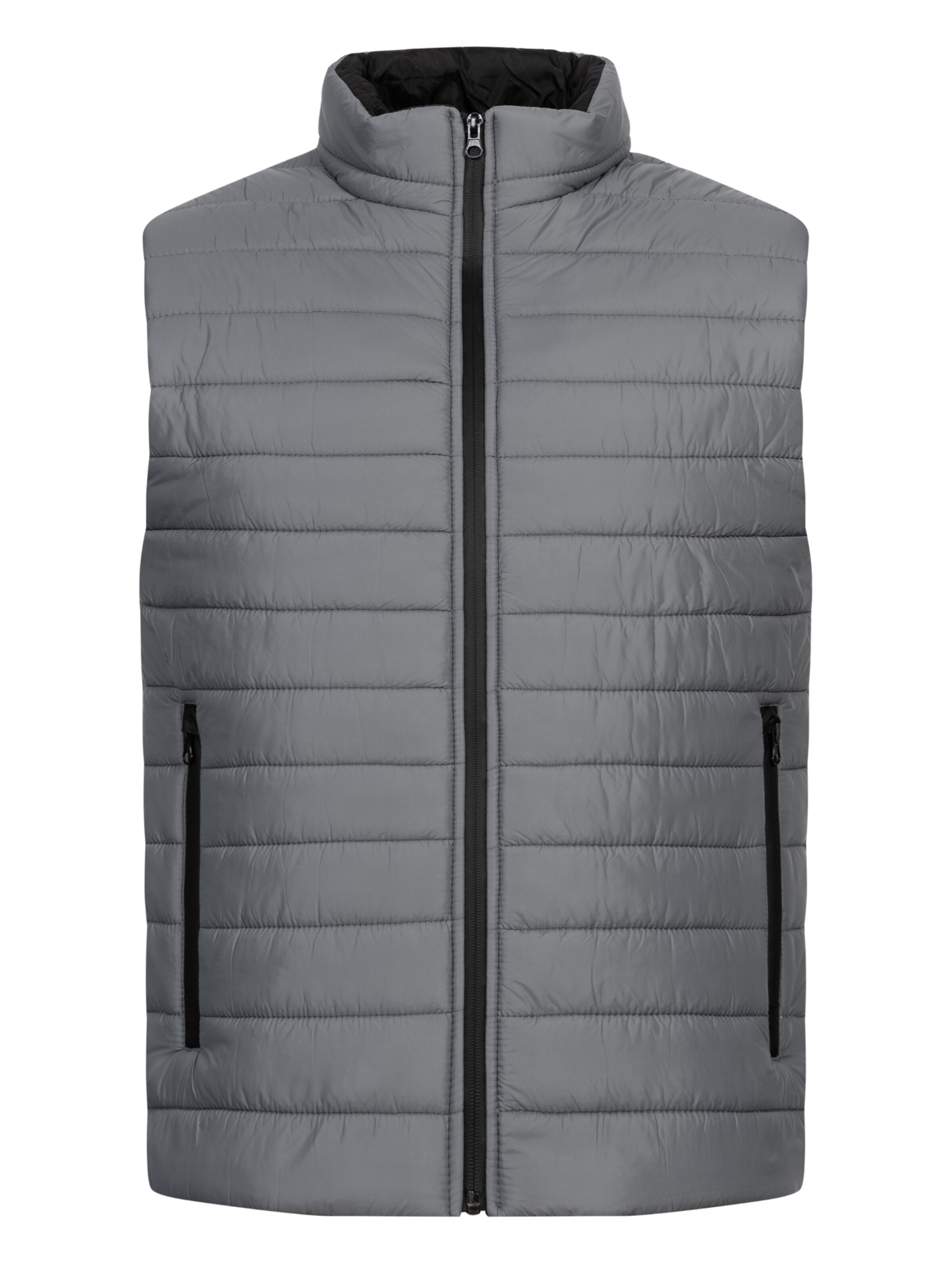 Rock Creek Weste in Grau: Vorderseite