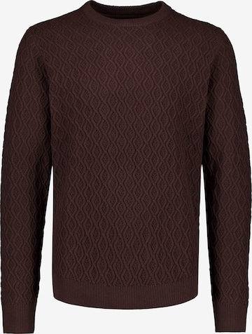 Pull-over Lindbergh en marron : devant