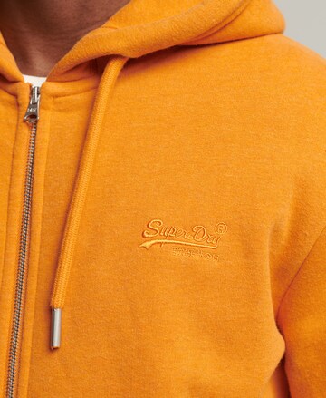 Superdry Sweatjacke in Orange