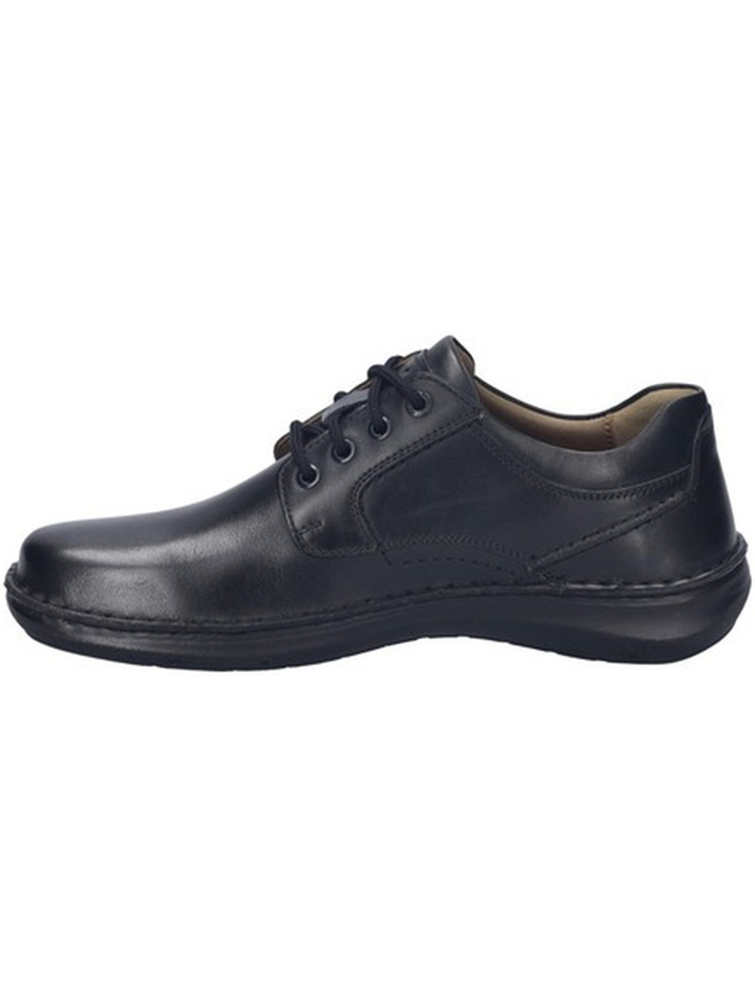 JOSEF SEIBEL Schnürschuh in Schwarz: Vorderseite