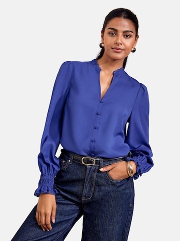 Friends Like These Blouse in Blauw: voorkant