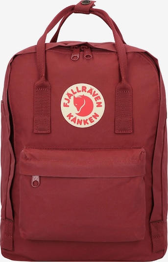 Fjällräven Rucksack 'Kanken' in rot / burgunder / weiß, Produktansicht
