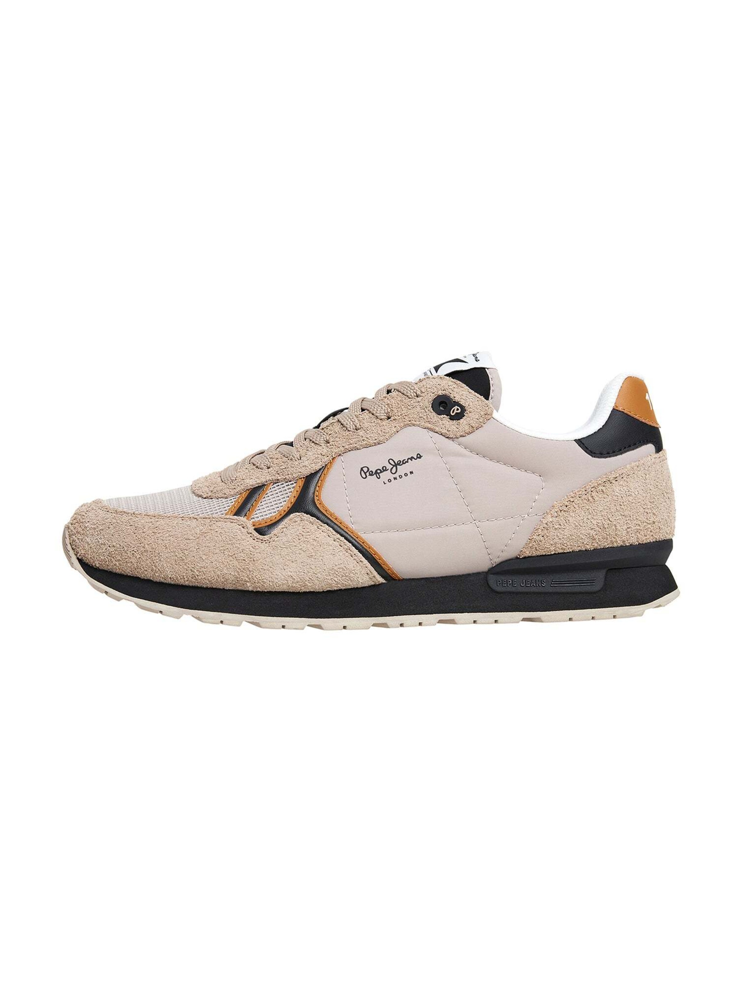 Pepe Jeans Sneaker  ' BRIT FUN' in Beige: Vorderseite
