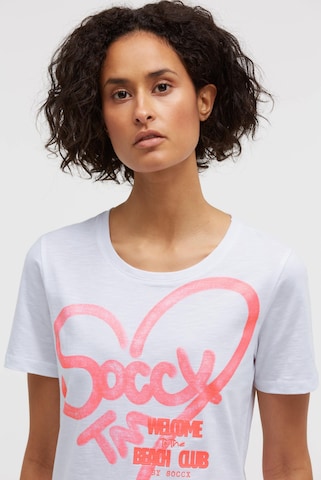 Soccx T-Shirt in Weiß