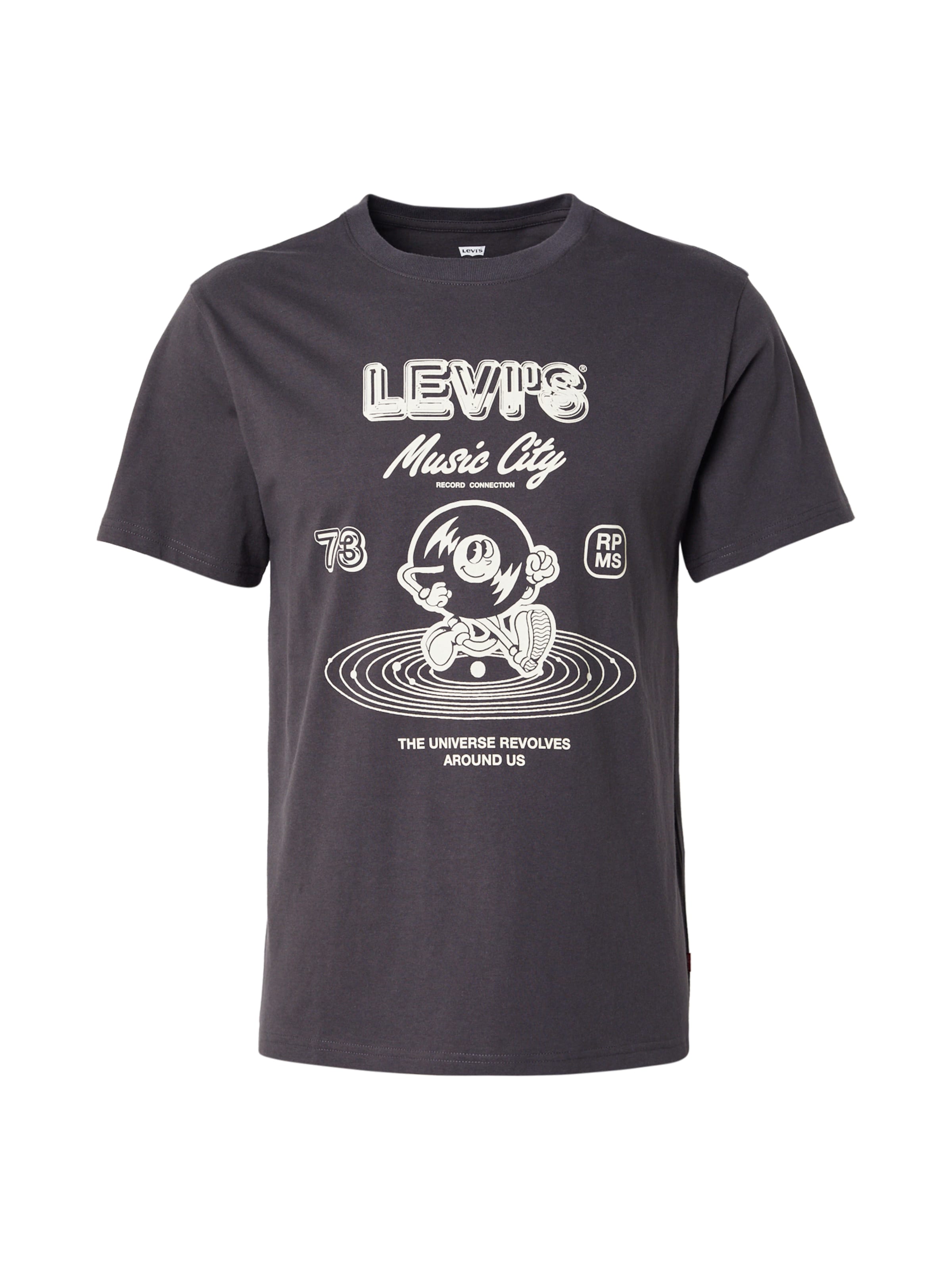 LEVI'S ® Тениска в черно: отпред