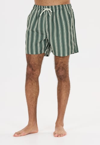 NOU Swimming shorts 'Leandro' in Green: front