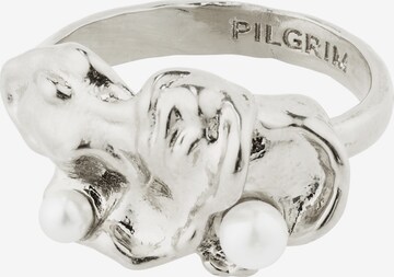 Pilgrim Ring i silver: framsida