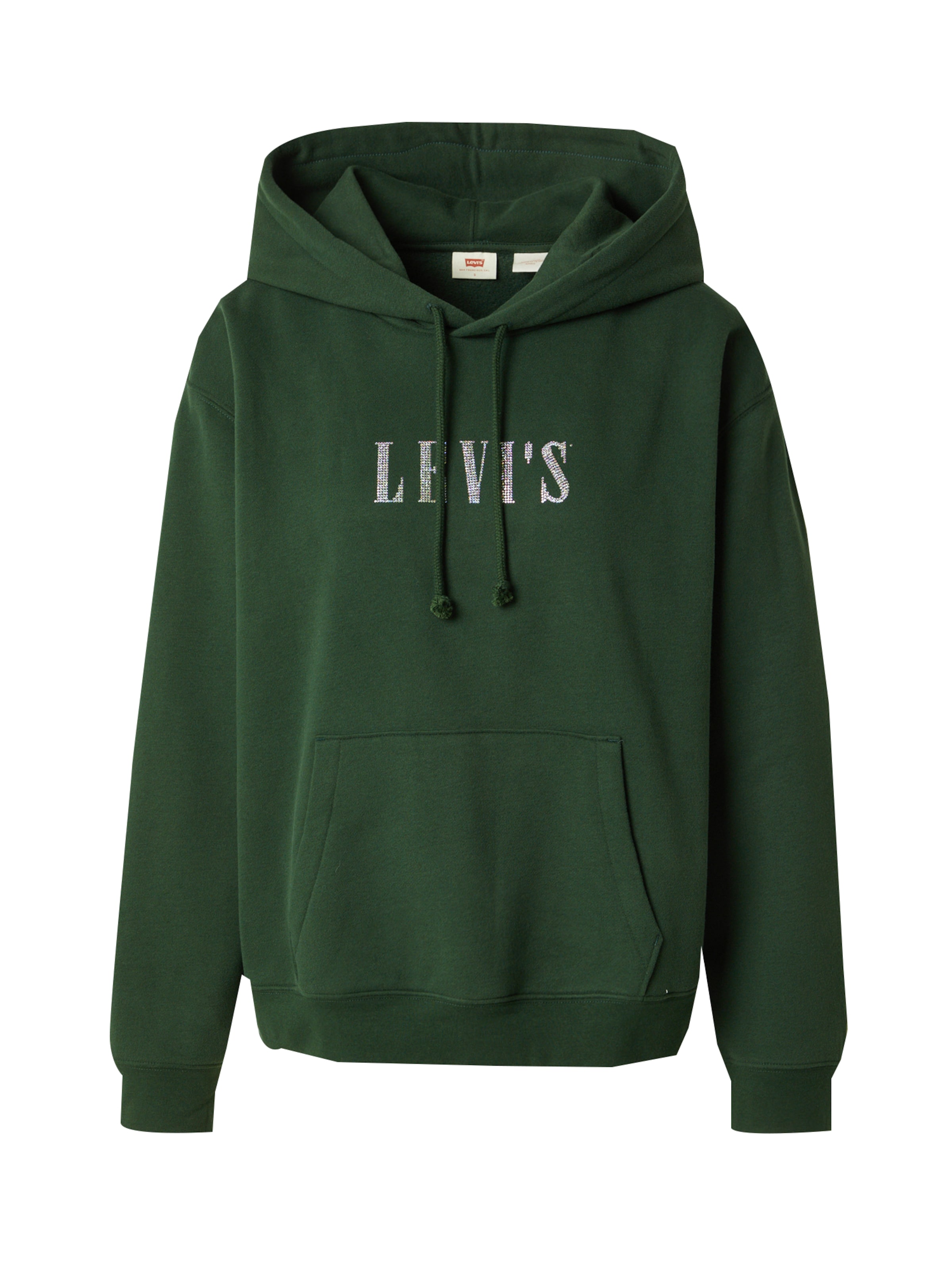 LEVI'S ® Majica 'Everyday Hoodie' | temno zelena barva, Prikaz izdelka