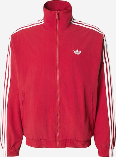 ADIDAS ORIGINALS Prijelazna jakna 'Firebird' veličine XS u crvena / bijela, Pregled proizvoda