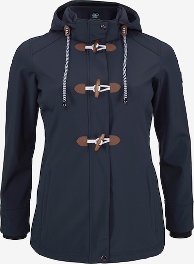 POLARINO Funktionsjacke in navy / braun / weiß, Produktansicht