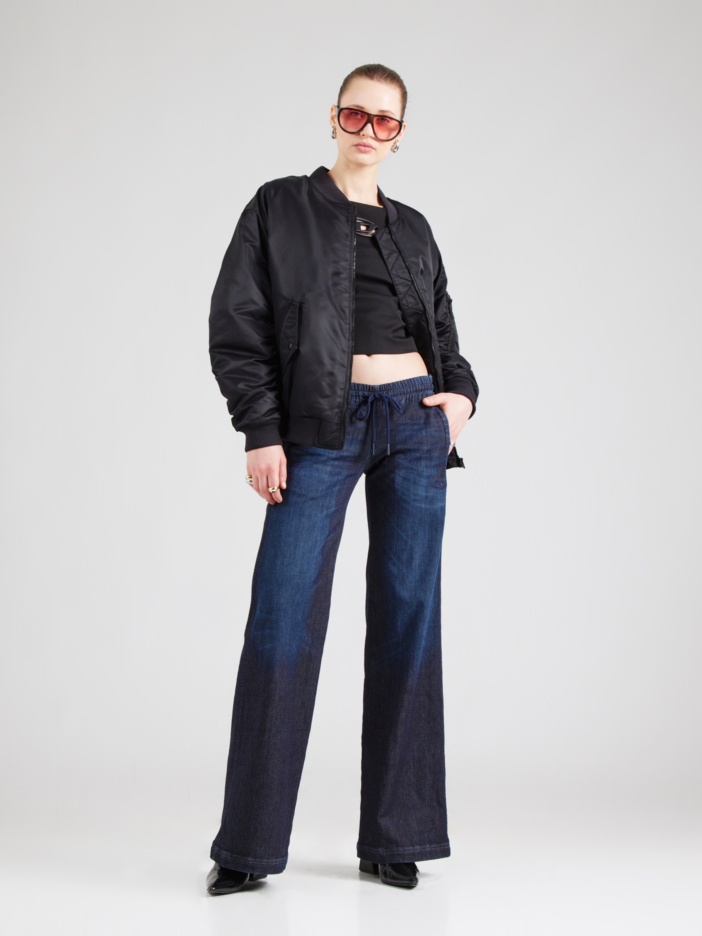 DIESEL Wide leg Jeans '2078 D-AINTY' in Night Blue | ABOUT YOU
