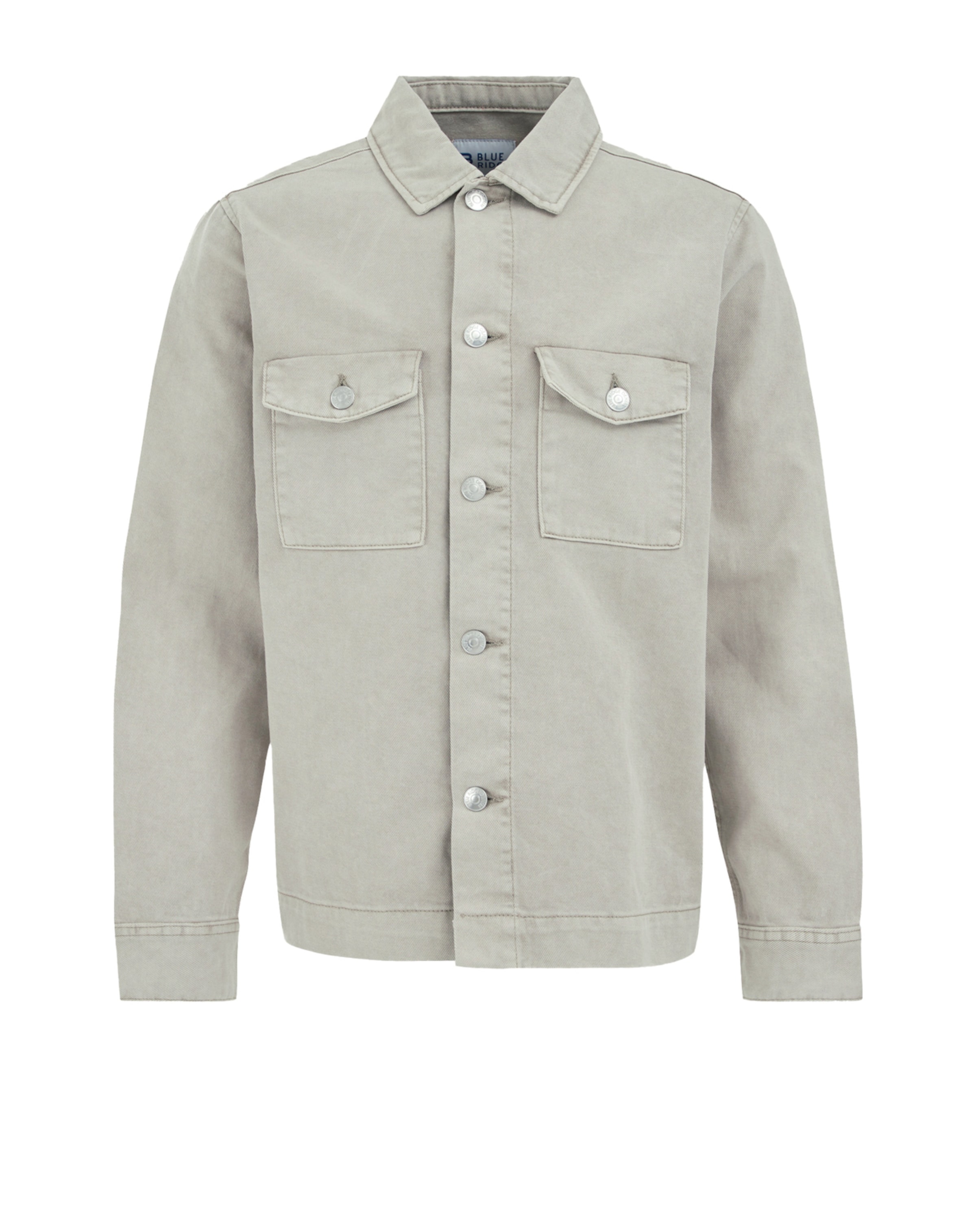 WE Fashion - Casaco meia-estação em cinzento: frente