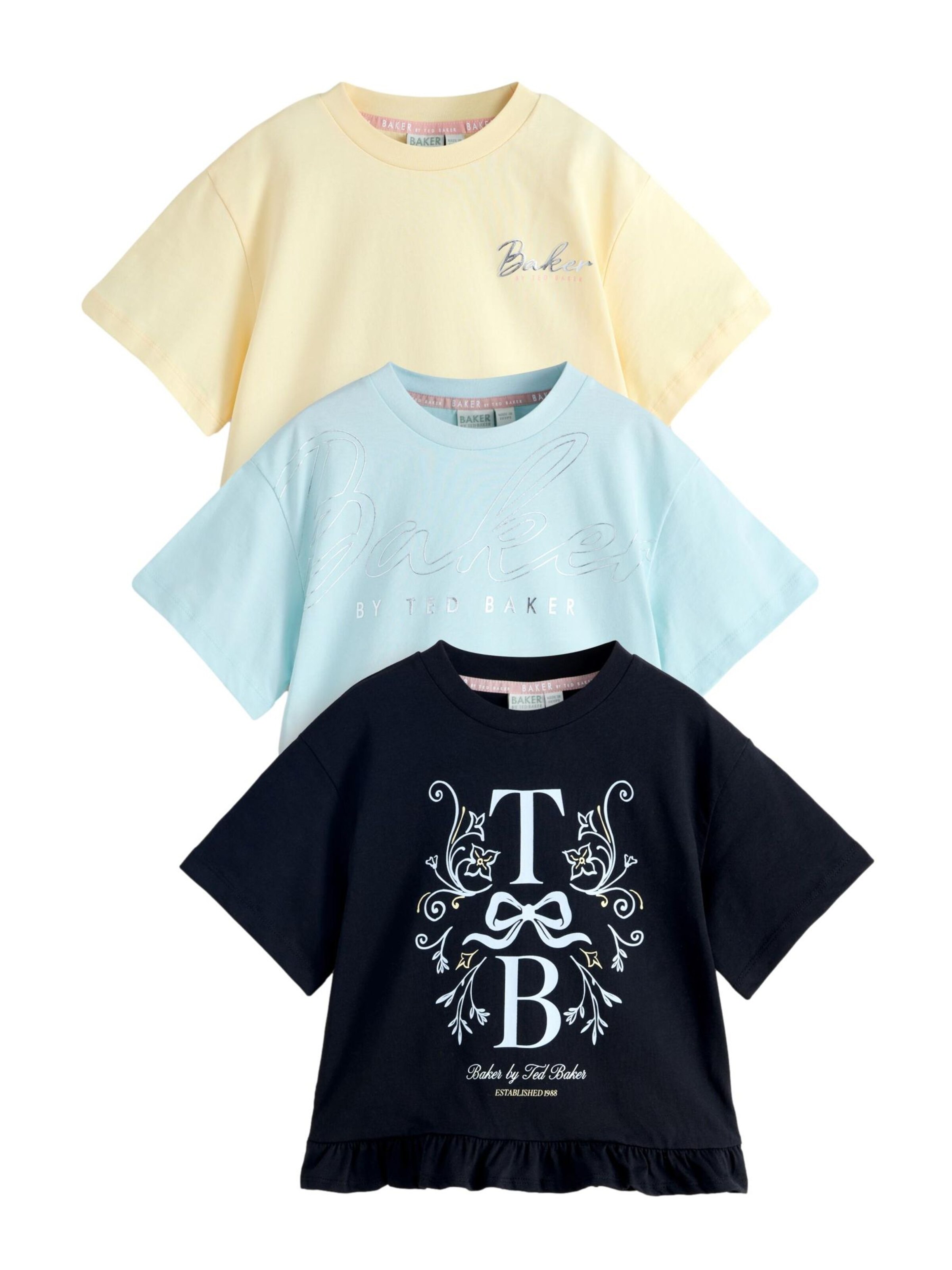 Baker by Ted Baker T-shirt i blå: framsida