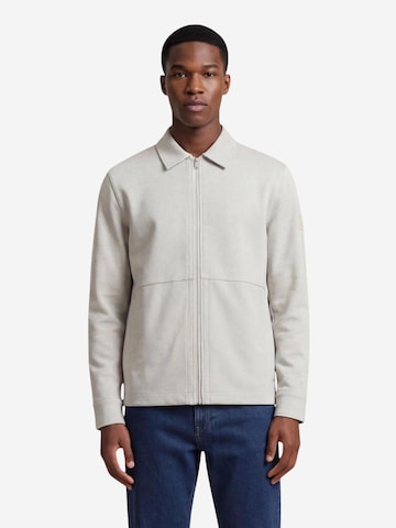 BOSS Between-Season Jacket 'Pe_Twist' in Grey: front