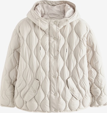 Next Демисезонная куртка в Белый: спереди