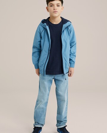 WE Fashion Between-season jacket in Blue