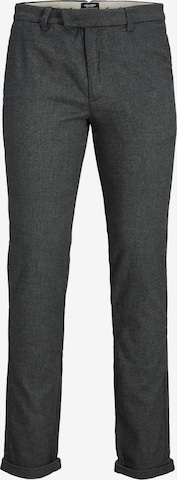 JACK & JONES Chino trousers 'Olle Hugo' in Grey: front