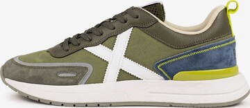 MUNICH Låg sneaker 'Speed' i grön: framsida