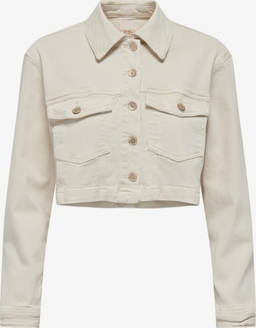 Veste mi-saison 'HEATHER' ONLY en beige : devant