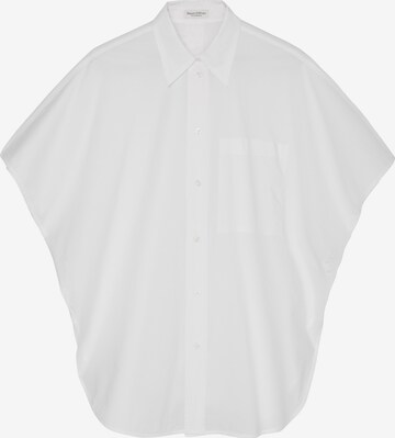 Marc O'Polo Blouse in Wit: voorkant