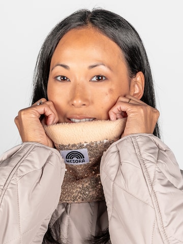 WESORA GmbH Scarf 'Sparkle' in Gold: front