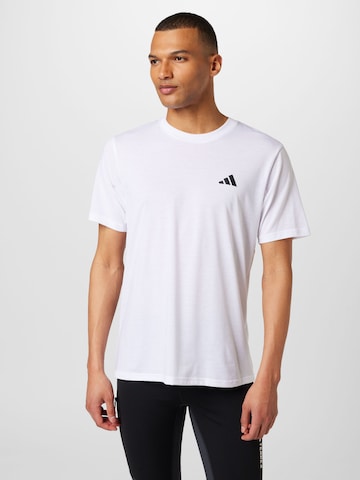 ADIDAS PERFORMANCE Functioneel shirt 'Train Essentials Comfort ' in Wit: voorkant