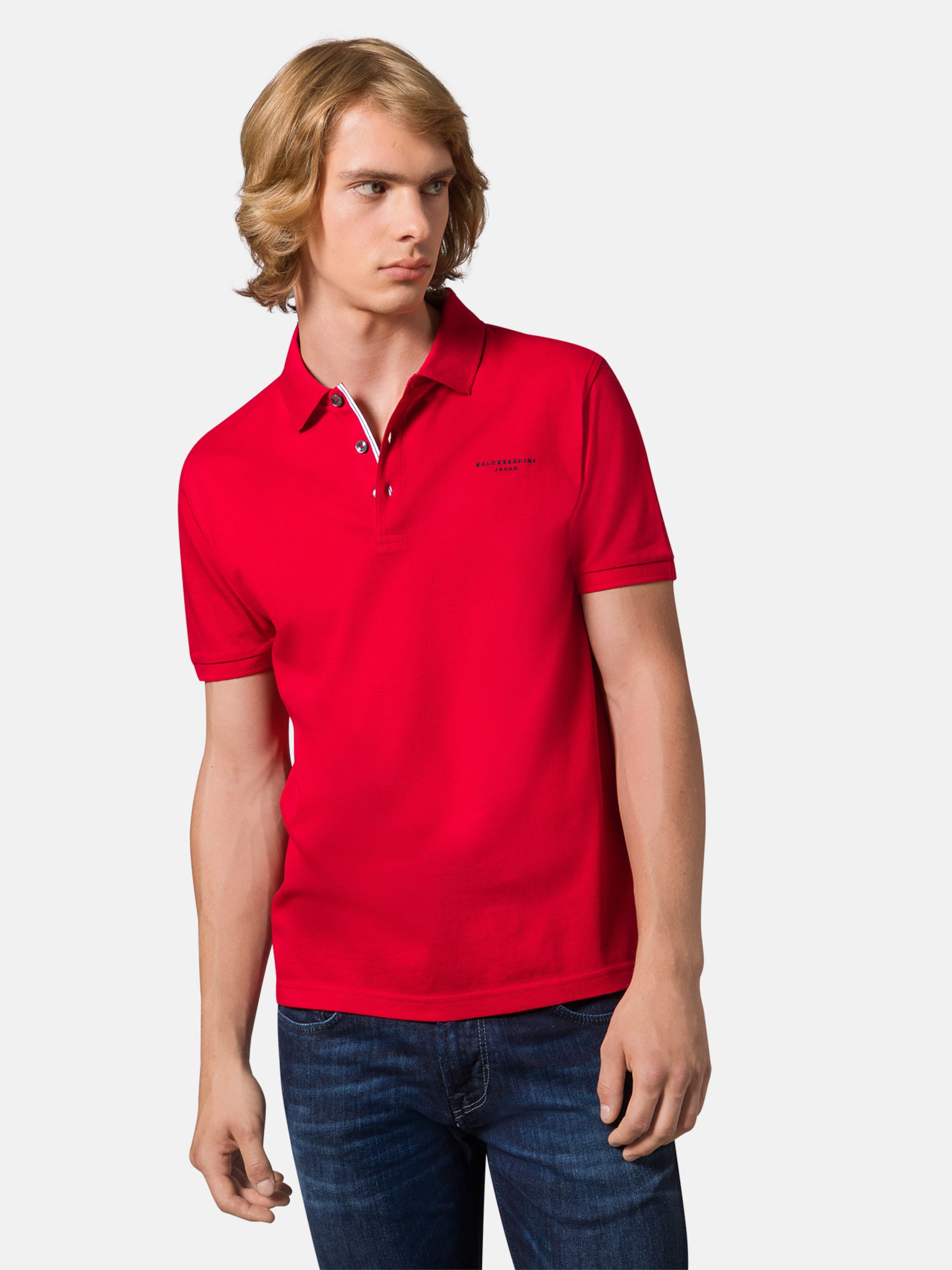 Männer Shirts Baldessarini Poloshirt 'Pablo' in Rot - EY62772