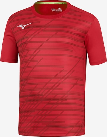 MIZUNO Performance shirt in Red: front