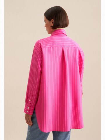 SEIDENSTICKER Blouse 'Schwarze Rose' in Pink