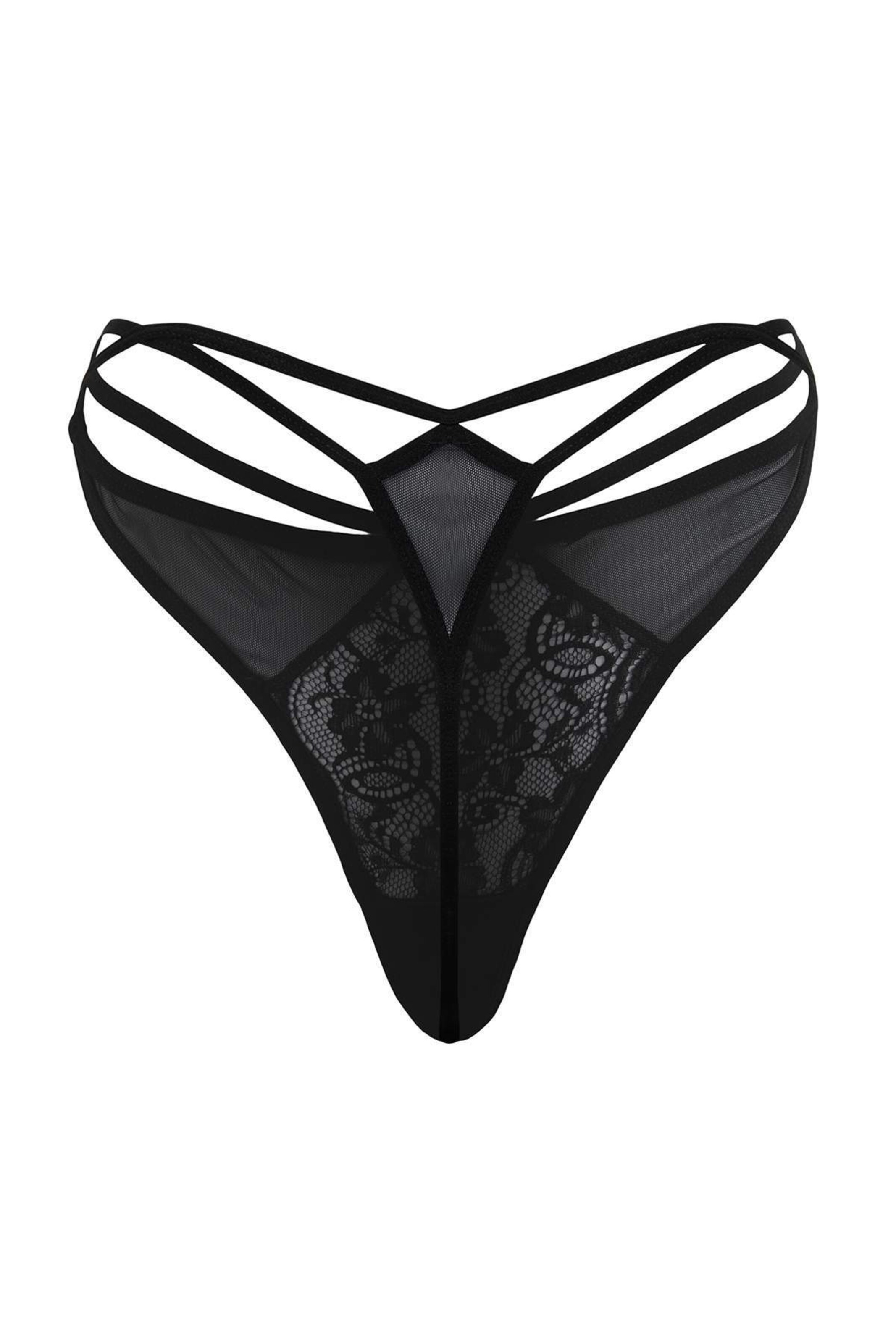 Trendyol Bustier Fehérnemű szettek - fekete