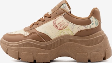 Baskets basses Alviero Martini en mélange de couleurs : devant