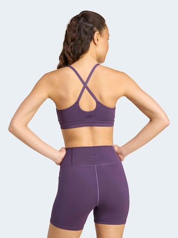 purpurinė ADIDAS PERFORMANCE Biustjė Sportinė liemenėlė 'ALL ME'