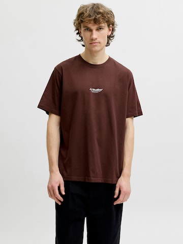 JACK & JONES Shirt 'JJESoho' in Brown: front