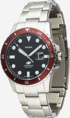 FOSSIL Analog Watch in Silver: front