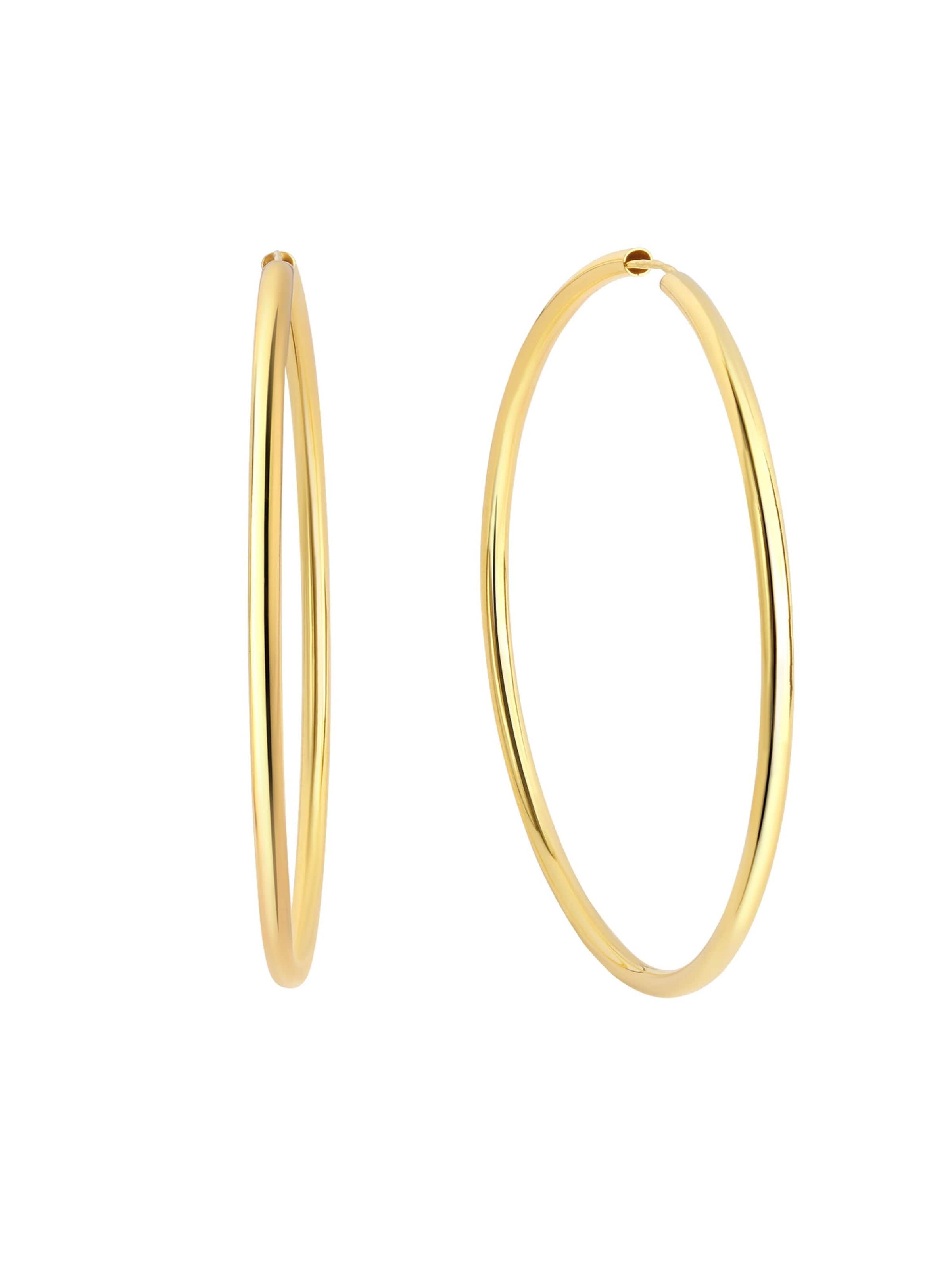 Boucles d'oreilles CELESTA en or : devant