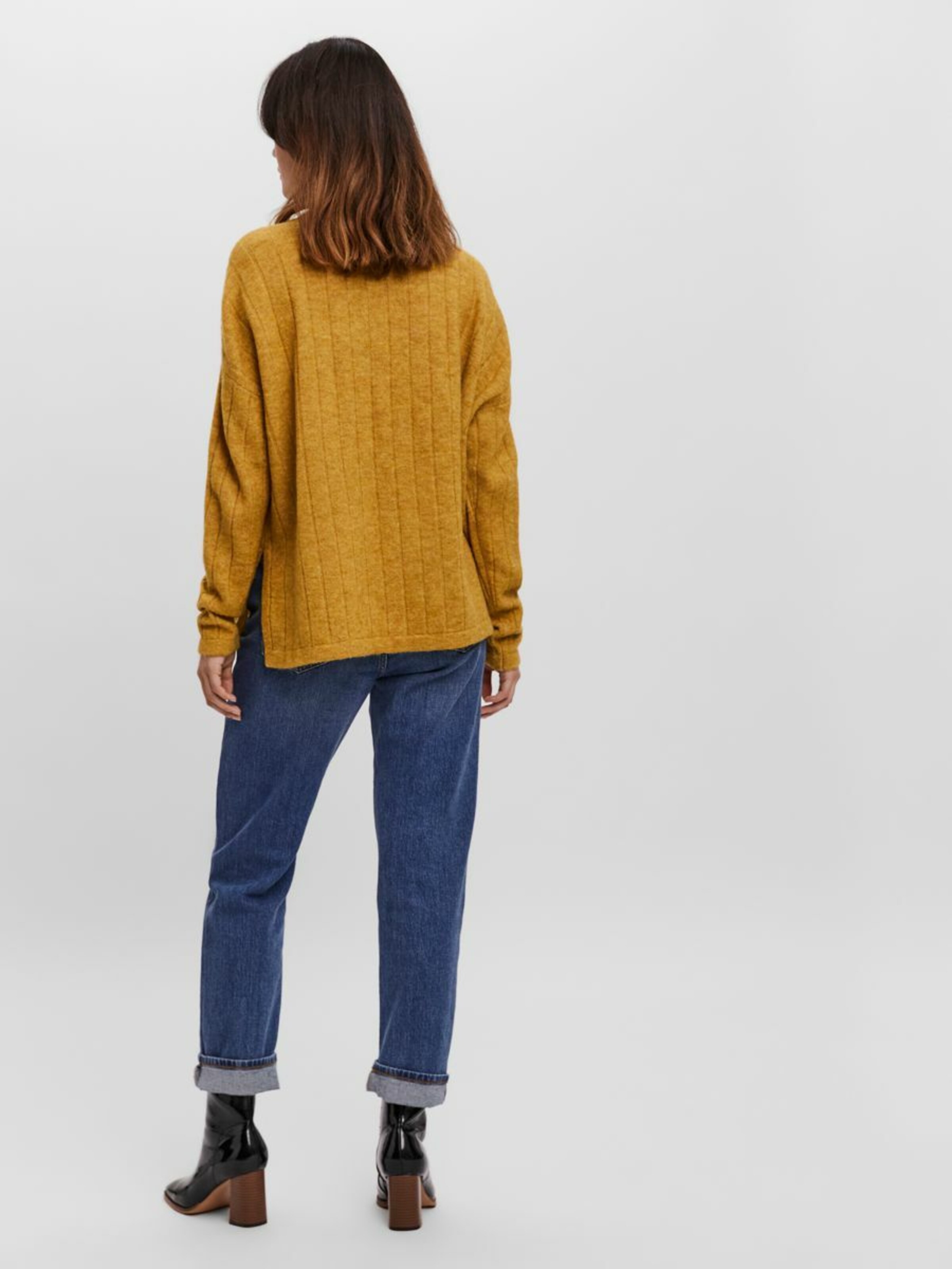 Frauen Pullover & Strick VERO MODA Pullover in Senf - PY10569 Frauen Pullover & Strick VERO MODA Pullover in Senf - PY10569