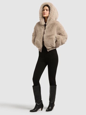 khujo Vinterjacka 'KRIS' i beige: sida