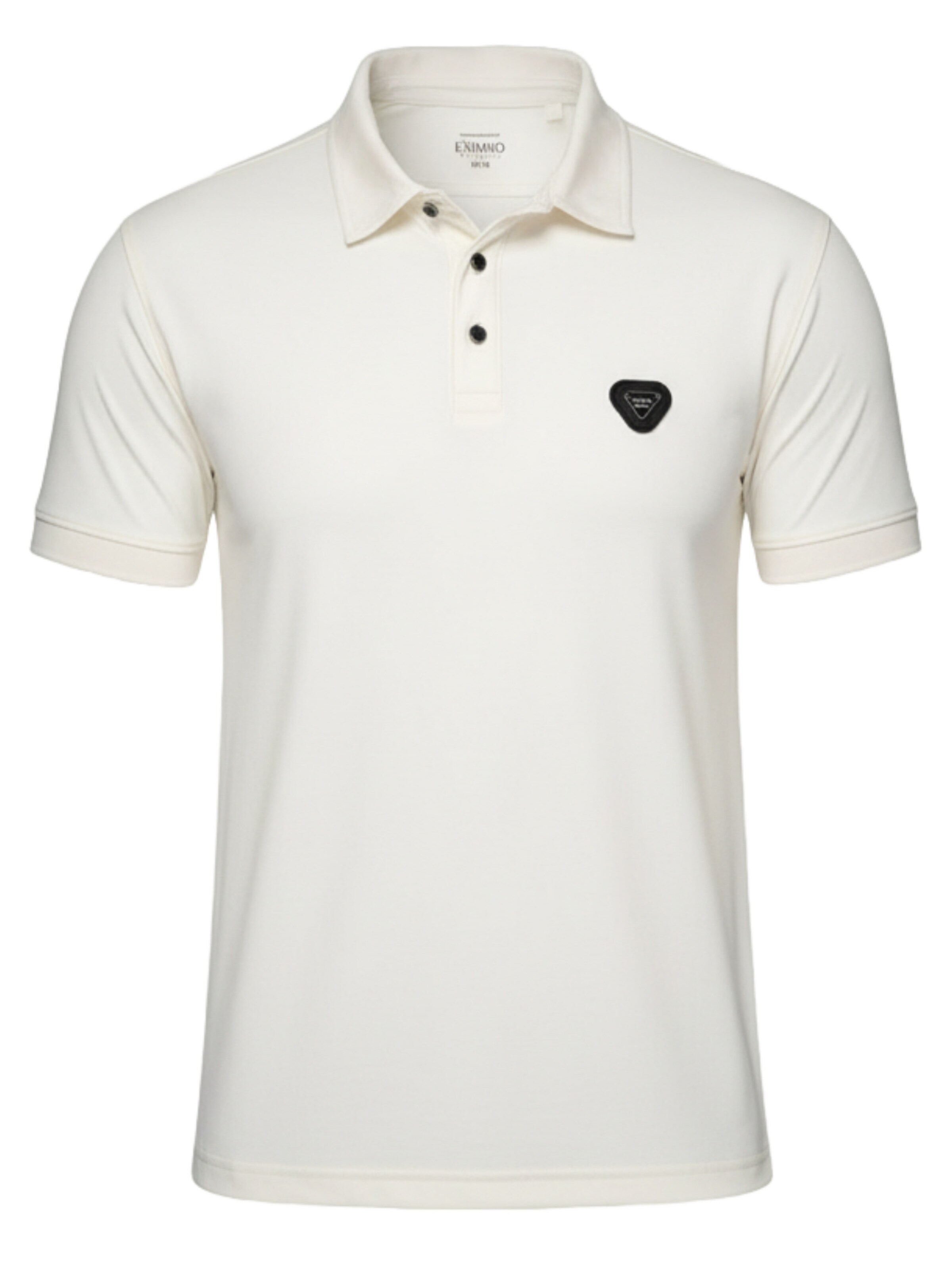 Ombre Shirt in Wit: voorkant