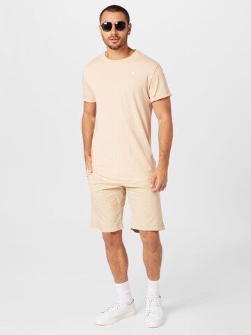 G-STAR T-Shirt 'Lash' in Beige