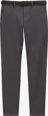 Coupe slim Pantalon chino 'Travis' TOM TAILOR en gris : devant