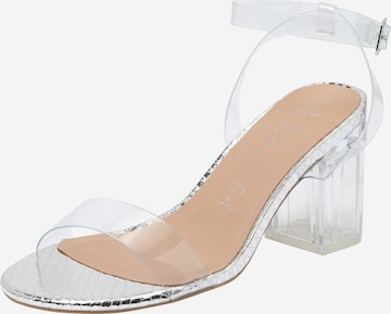 NEW LOOK Strap sandal 'POLLY' in Silver: front