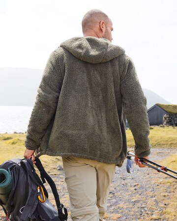 JOHN DEVIN Fleecejacke in Grün