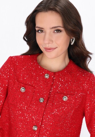 faina - Blazer en rojo