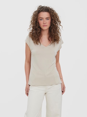 VERO MODA - Camiseta 'Filli' en gris: frente